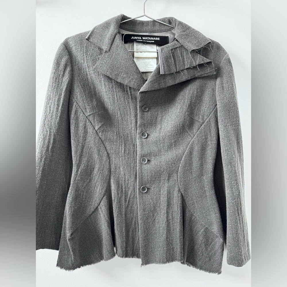 Junya Watanabe Gray Wool Jacket